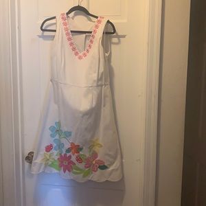 Lucky Ladybug tropical resort dress